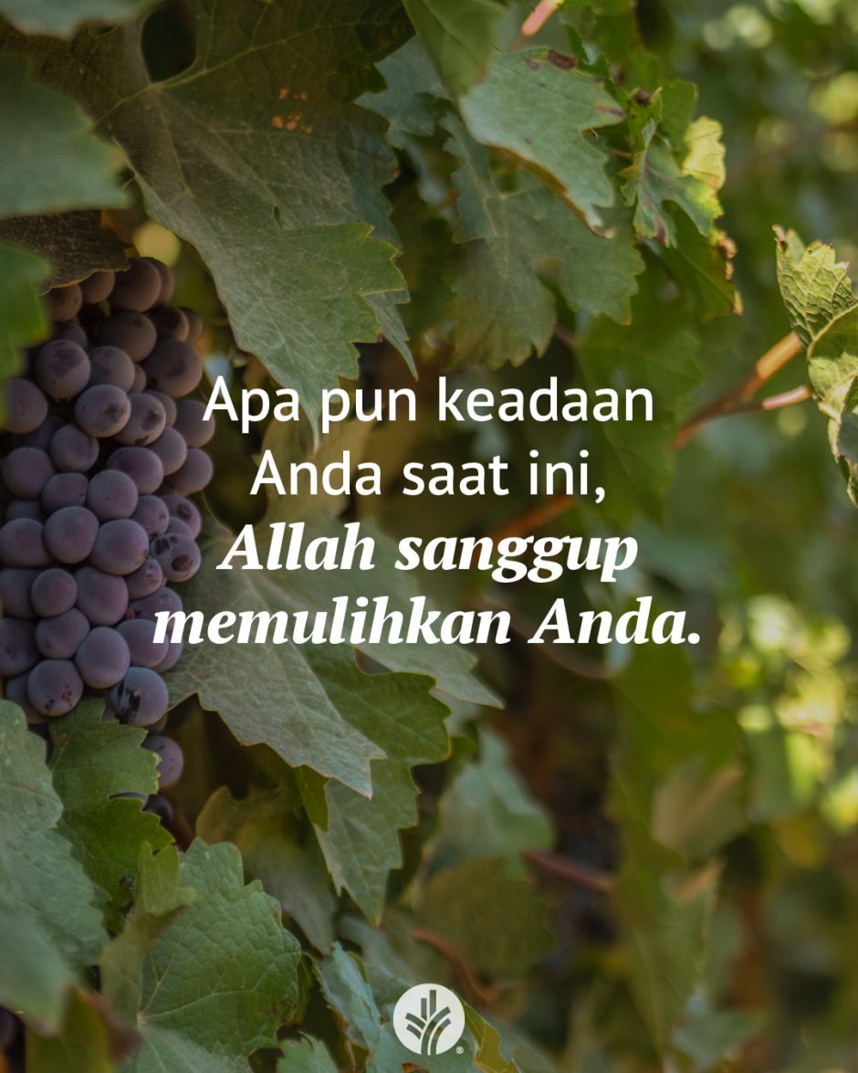 Apa pun keadaan Anda saat ini, Allah sanggup memulihkan Anda.